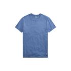 Ralph Lauren Cotton-blend Crewneck Tee Derby Blue Heather