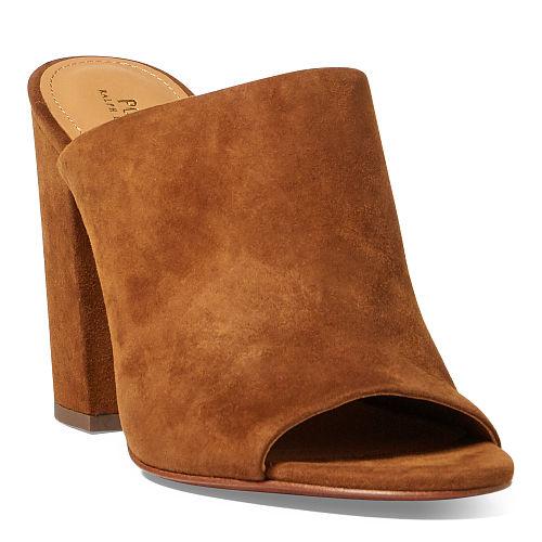 Polo Ralph Lauren Kinley Suede Mule Sandal