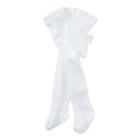Ralph Lauren Ruffled Cotton-blend Tights White 6-12m
