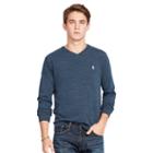 Polo Ralph Lauren Cotton Long-sleeve T-shirt Blue Eclipse Heather