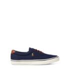 Ralph Lauren Thorton Canvas Low-top Sneaker Navy