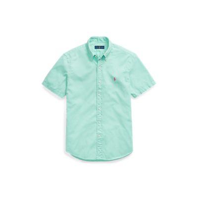 Ralph Lauren Classic Fit Twill Shirt Island Green 4xl Tall