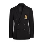 Ralph Lauren Wool Serge Suit Jacket Black