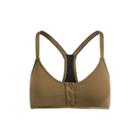 Ralph Lauren Snap-front Bikini Top Olive