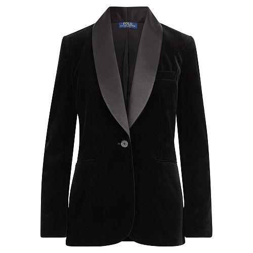 Polo Ralph Lauren Silk-trim Velvet Blazer