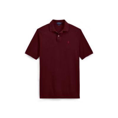 Ralph Lauren Classic Fit Mesh Polo Shirt Fall Burgundy