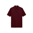 Ralph Lauren Classic Fit Mesh Polo Shirt Fall Burgundy