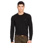 Polo Ralph Lauren Merino Wool Crewneck Sweater Polo Black