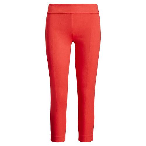 Ralph Lauren Lauren Petite Stretch Twill Skinny Pant Fresh Tomato