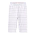 Ralph Lauren Striped Reversible Cotton Pant Delicate Pink/white 18m