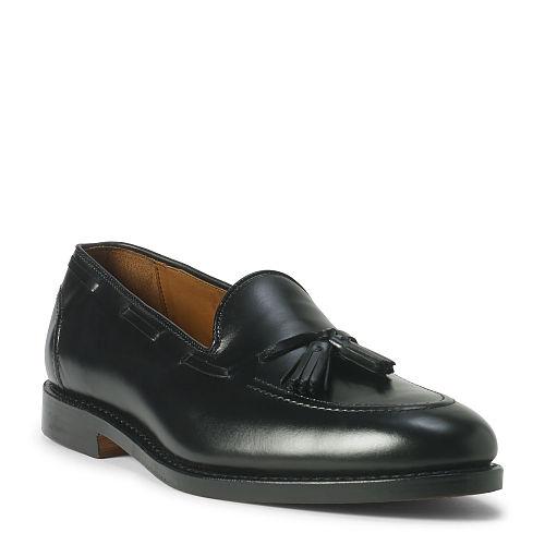 Polo Ralph Lauren Shanley Calfskin Tassel Loafer Black