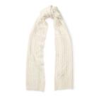 Polo Ralph Lauren Cable-knit Cashmere Scarf Heritage Cream