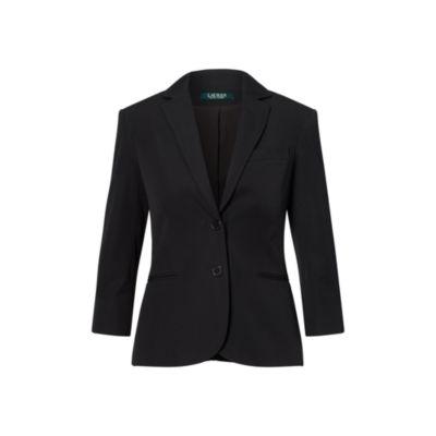 Ralph Lauren Twill 2-button Jacket Black