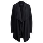 Ralph Lauren Polo Sport Ribbed Drapey Cardigan Black