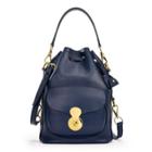 Ralph Lauren Nappa Ricky Drawstring Bag Cadet Blue