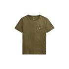 Ralph Lauren Custom Slim Fit Cotton T-shirt Defender Green