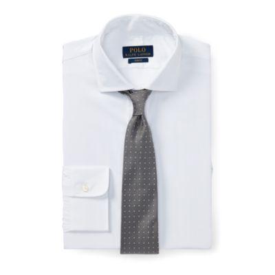 Ralph Lauren Slim Fit Cotton Poplin Shirt White