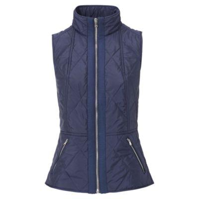 Ralph Lauren Full-zip Mockneck Vest French Navy
