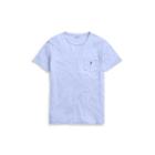 Ralph Lauren Custom Slim Fit Pocket T-shirt Austin Blue