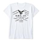 Ralph Lauren Rrl Cotton Jersey Graphic T-shirt White