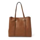 Ralph Lauren Leather Lennox Tote Brown