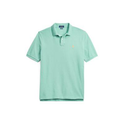 Ralph Lauren Custom Slim Fit Mesh Polo Dusted Ivy