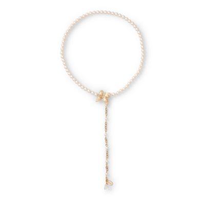 Ralph Lauren Butterfly Crystal Pearl Choker White