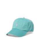 Ralph Lauren Cotton Chino Baseball Cap Bayside Green