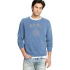 Ralph Lauren Denim & Supply Cotton French Terry Sweatshirt Dark Royal