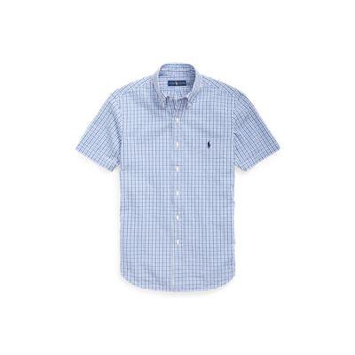 Ralph Lauren Classic Fit Plaid Shirt White/navy