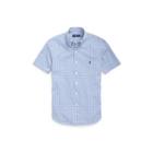 Ralph Lauren Classic Fit Plaid Shirt White/navy