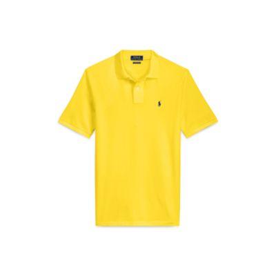 Ralph Lauren Classic Fit Cotton Mesh Polo Hampton Yellow