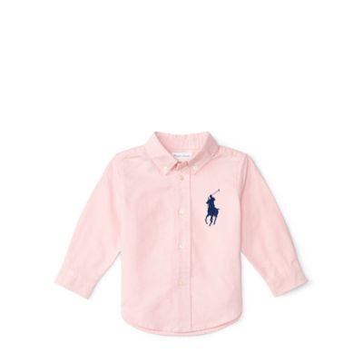 Ralph Lauren Blake Cotton Oxford Shirt Pink 3m