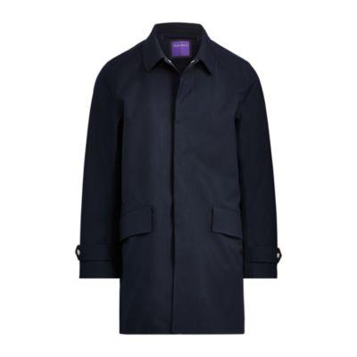 Ralph Lauren Water-resistant Car Coat Classic Chairman Navy