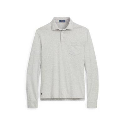 Ralph Lauren Hampton Cotton Jersey Shirt Andover Heather