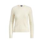 Ralph Lauren Cable-knit Cashmere Sweater Heritage Cream