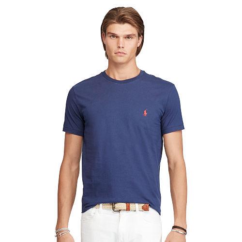 Polo Ralph Lauren Custom-fit Cotton T-shirt Observer Blue