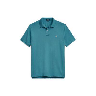 Ralph Lauren Custom Slim Fit Mesh Polo Blues