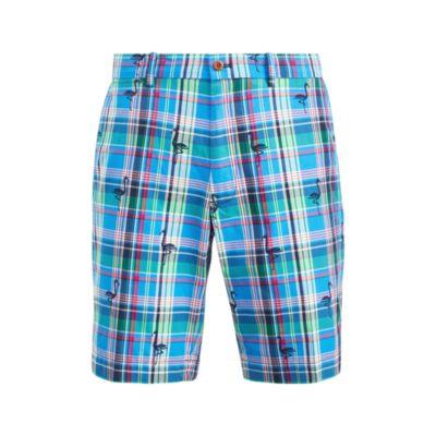 Ralph Lauren Classic Fit Stretch Short Flamingo Plaid