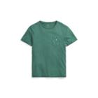 Ralph Lauren Custom Slim Fit Cotton T-shirt Eucalyptus