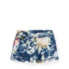 Ralph Lauren Floral French Terry Short Blue/cream Multi 3m