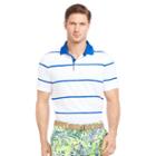 Ralph Lauren Rlx Golf Active-fit Performance Polo Pure White/sapphire Star