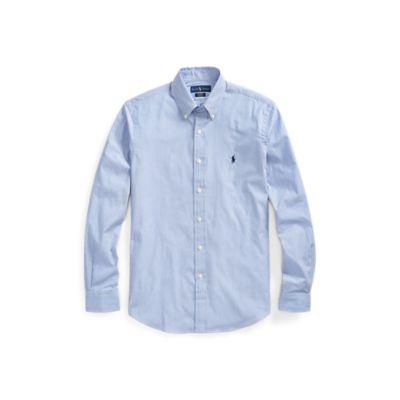 Ralph Lauren Classic Fit Striped Shirt Blue Xl Tall