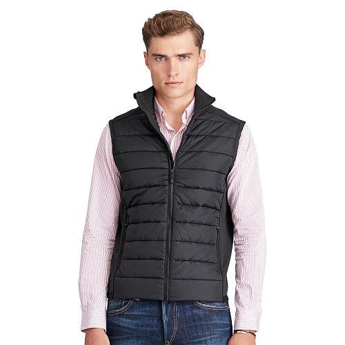 Polo Ralph Lauren Paneled Full-zip Vest Polo Black