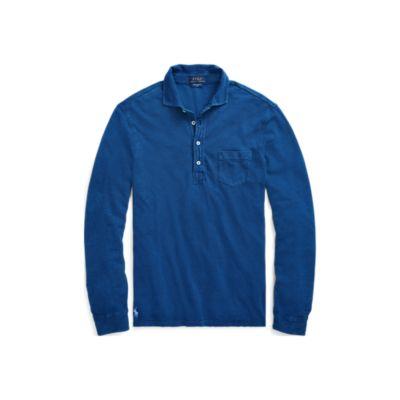 Ralph Lauren Custom Slim Fit Indigo Shirt Medium Indigo