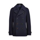Ralph Lauren Warrington Wool Peacoat Classic Chairman Navy
