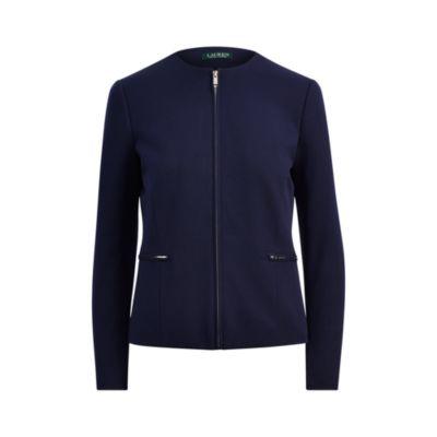 Ralph Lauren Stretch Twill Full-zip Jacket Navy
