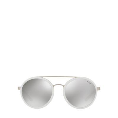 Ralph Lauren Double-bridge Sunglasses White