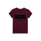 Ralph Lauren Cotton Jersey Polo T-shirt Wine
