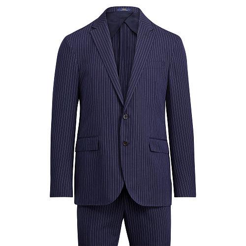 Polo Ralph Lauren Morgan Pinstripe Suit Navy And White